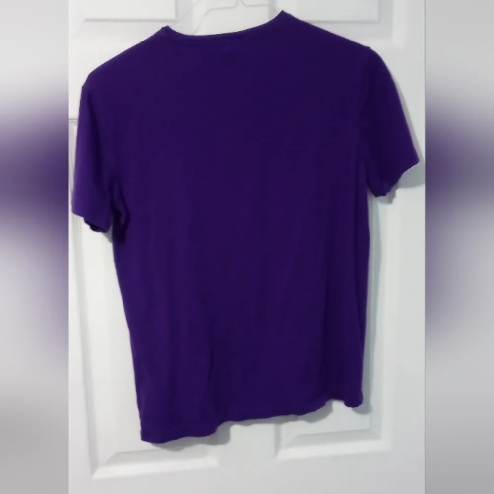 Polo by Ralph Lauren Deep Purple V-Neck Shirt